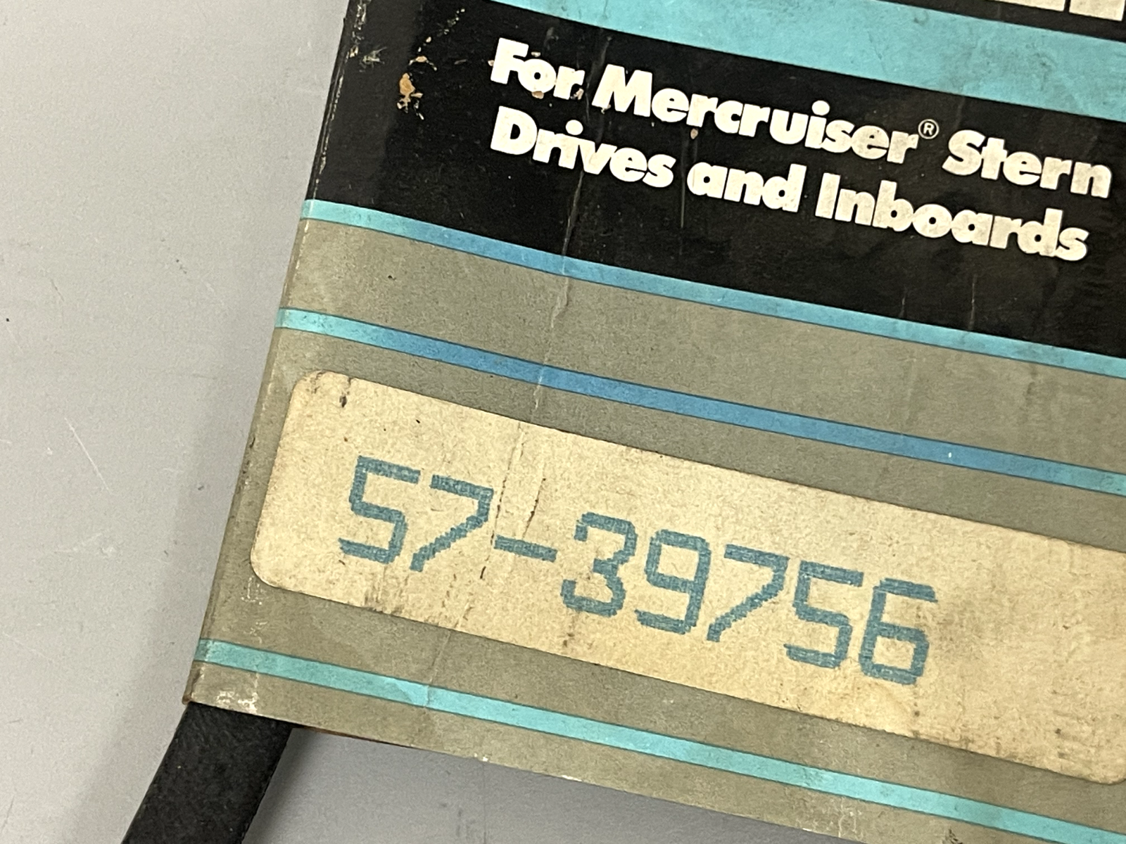 *NEW OEM* 0670 Mercury Quicksilver V-Belt 57-39756 39756