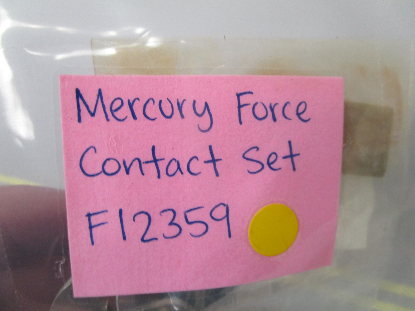 *NEW OEM* 0750 Mercury Force CONTACT SET F12359