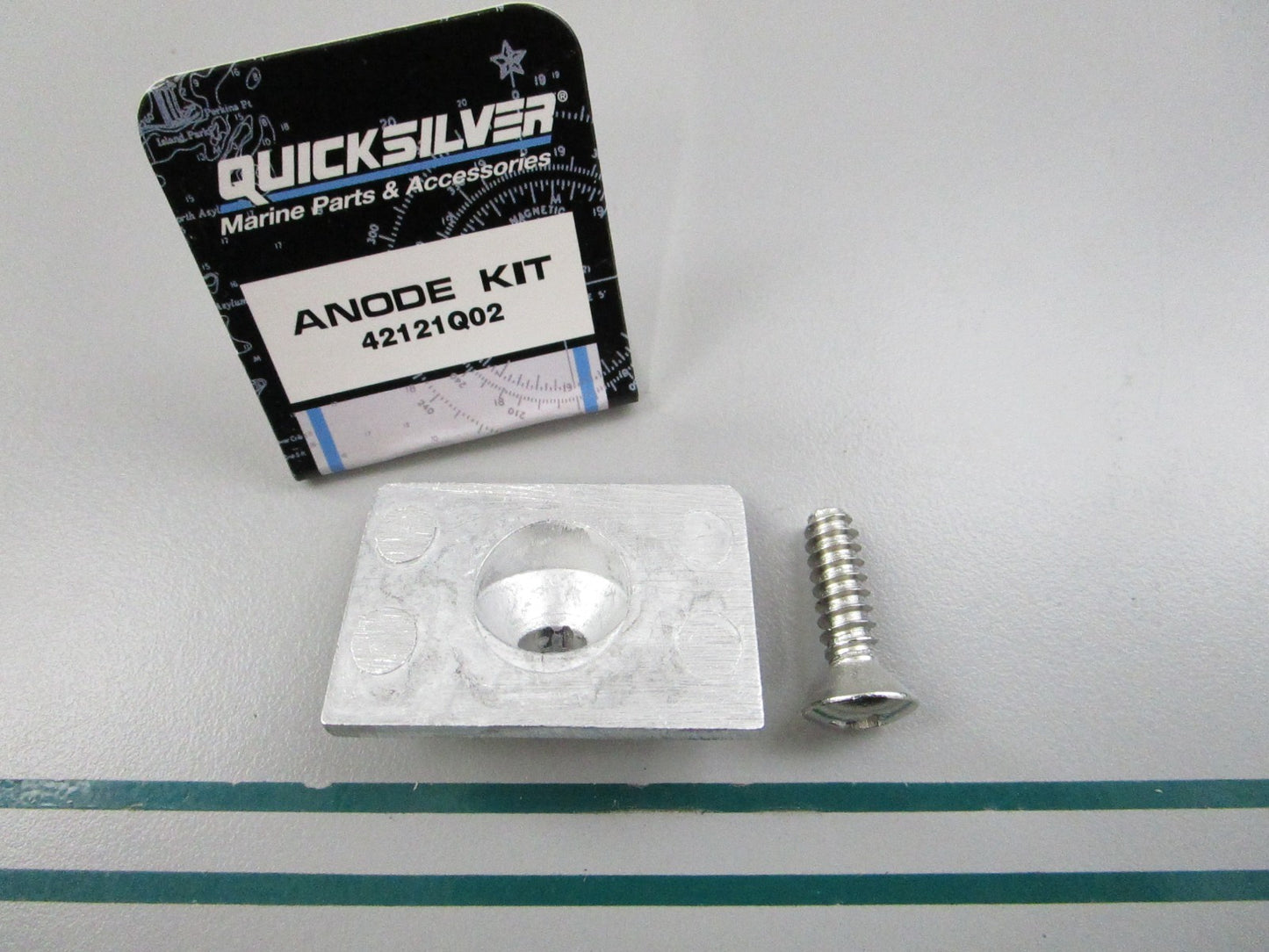 NEW OEM 42121Q02 Mercury Quicksilver Anode Kit 0810