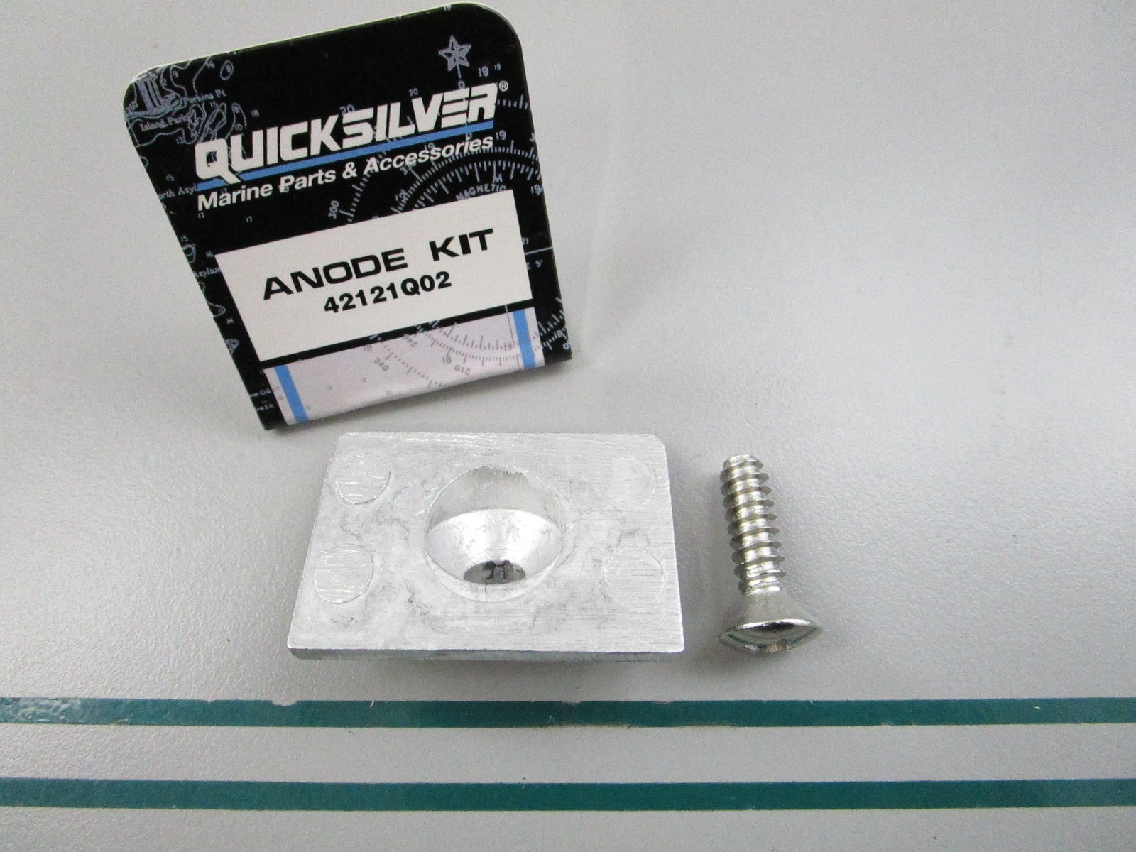 NEW OEM 42121Q02 Mercury Quicksilver Anode Kit 0810