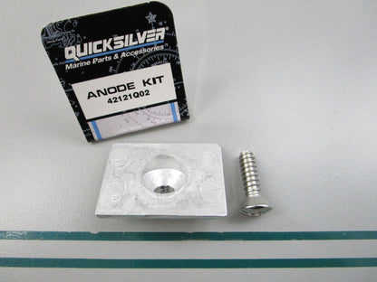 NEW OEM 42121Q02 Mercury Quicksilver Anode Kit 0810