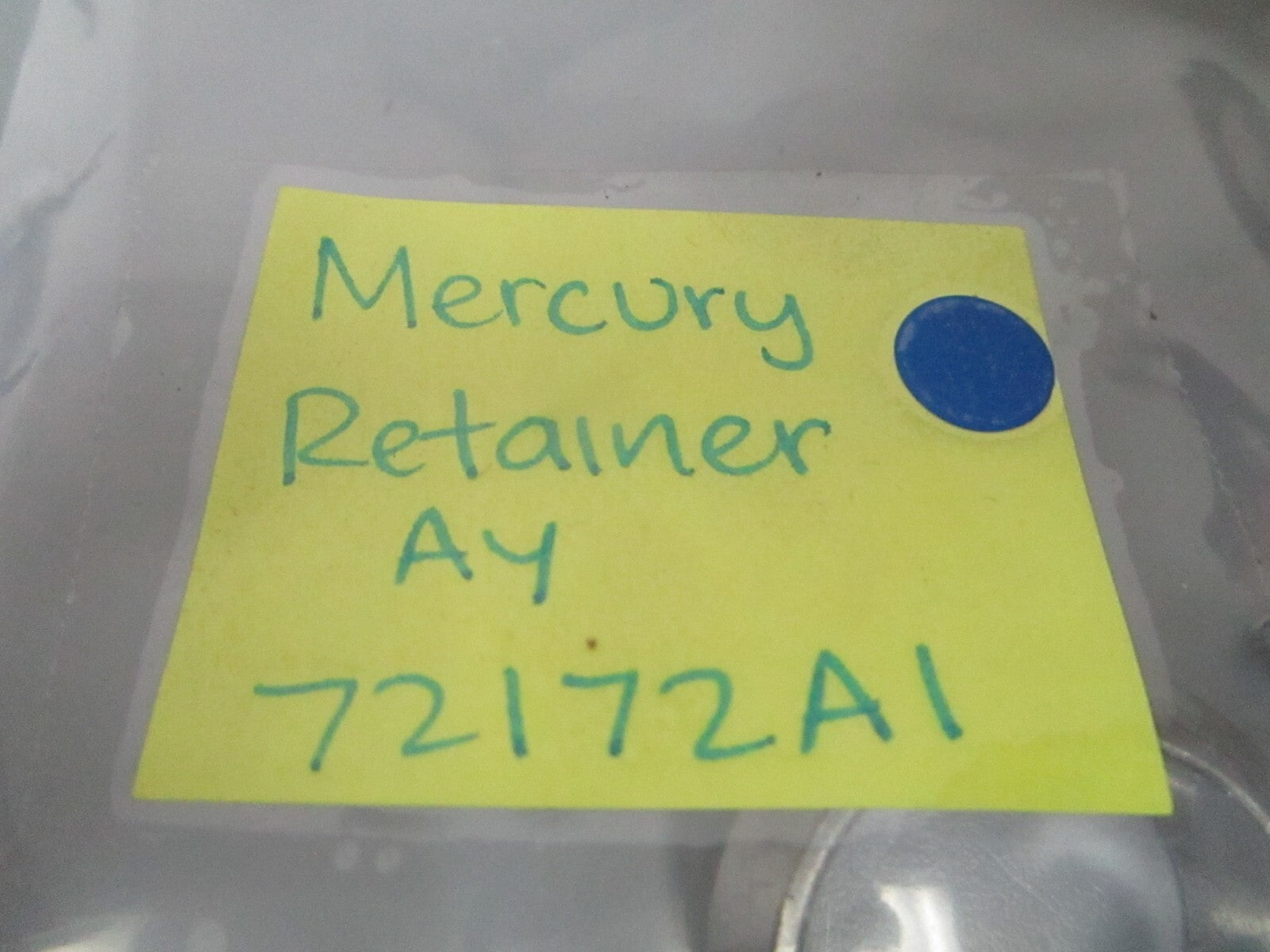 *NEW OEM* 0810 Mercury Quicksilver Retainer Assembly 72172A1