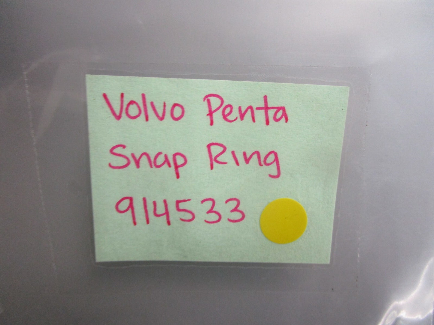 *NEW OEM* (LOT OF 3) 0810 Volvo Penta Snap Ring 914533