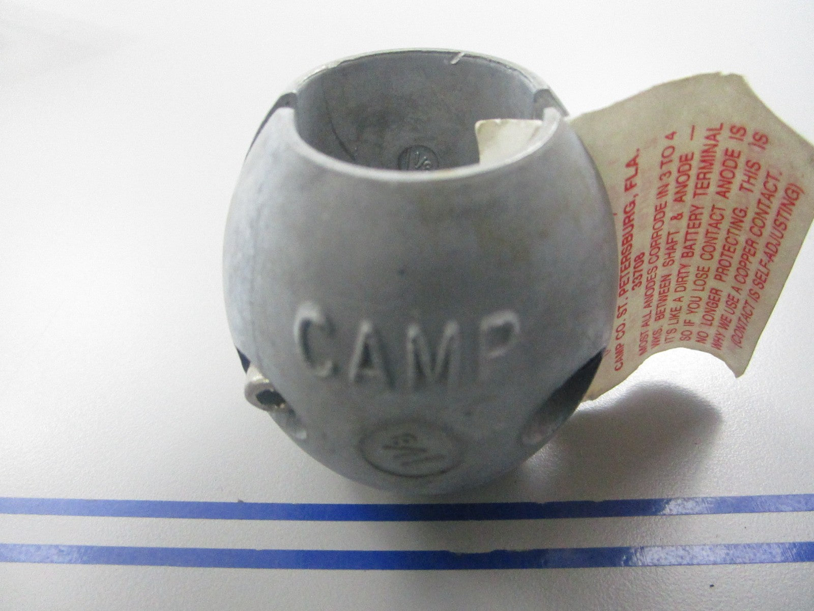 *NEW* 0810 Camp 1 1/8" Zinc Egg Collar X4