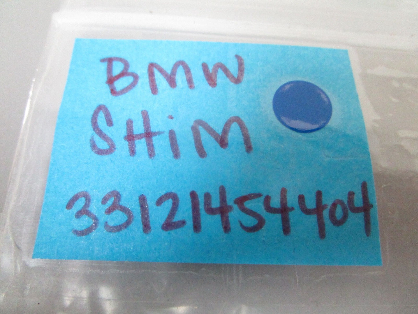 *NEW OEM* 0770 BMW Shim 33121454404