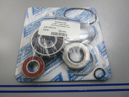 NEW 003-606 Fits: Kawasaki 1999-2002 Ultra 150 1200 WSM Jet Pump Repair Kit 0720