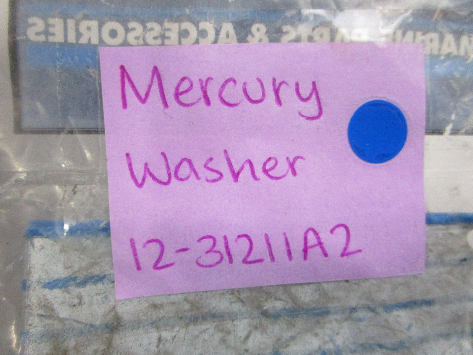 NEW OEM 12-31211A2 Mercury Quicksilver Washer 0810