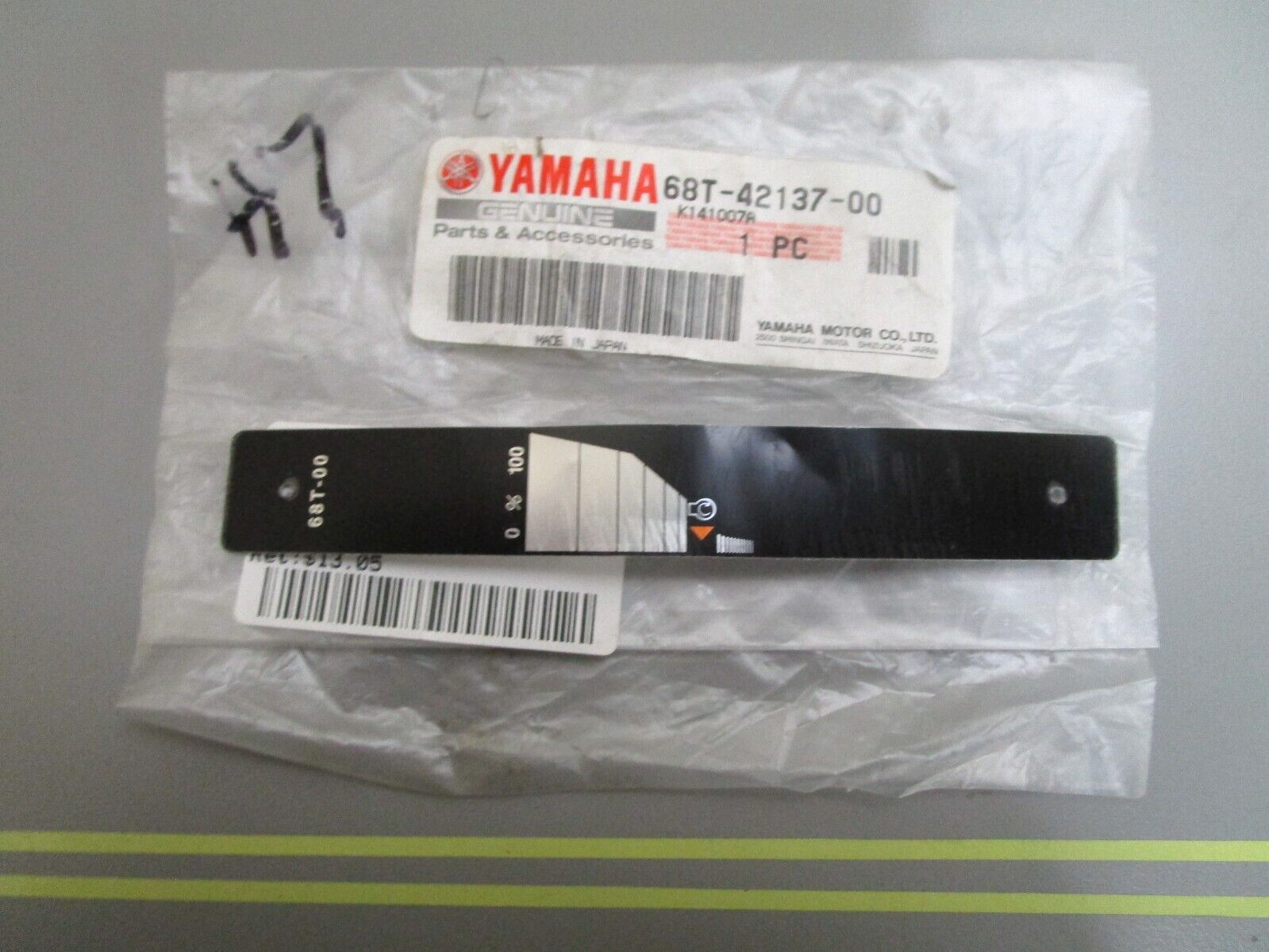 *NEW OEM* 0810 Yamaha Indicator Throttle 68T-42137-00-00
