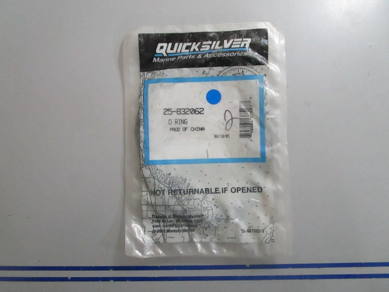 *NEW OEM* 0810 Mercury Quicksilver O-Ring 25-832062