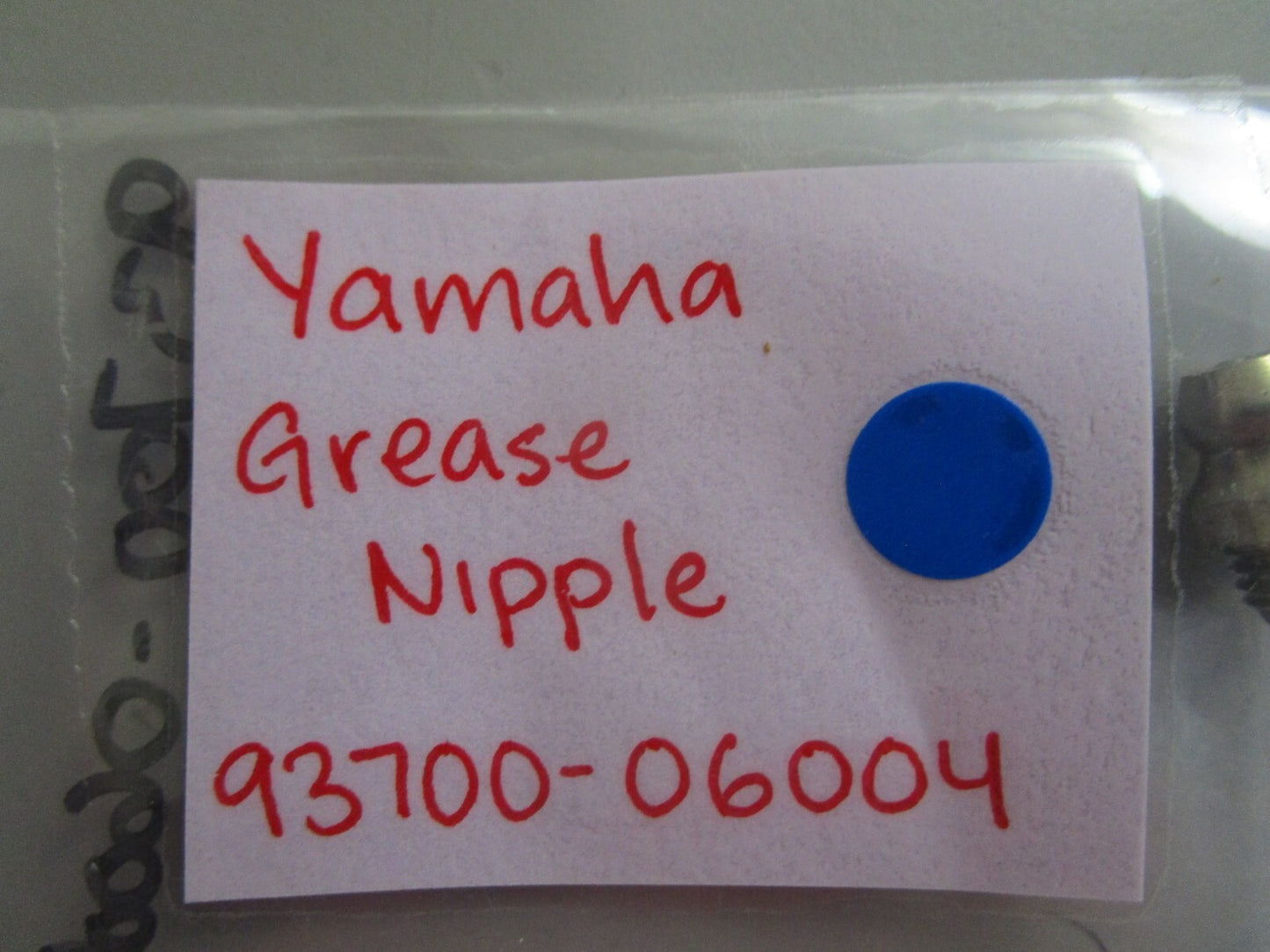 *NEW OEM* 0810 Yamaha Grease Nipple 93700-06004