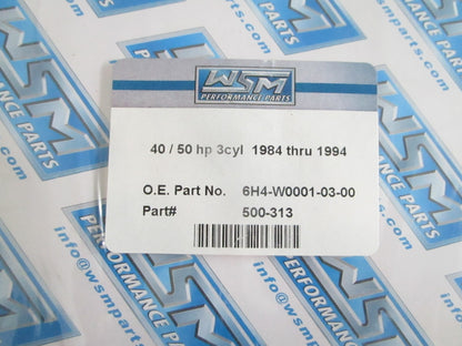 NEW 500-313 WSM Gasket Kit Rep: 6H4-W0001-03-00 Yamaha 0820
