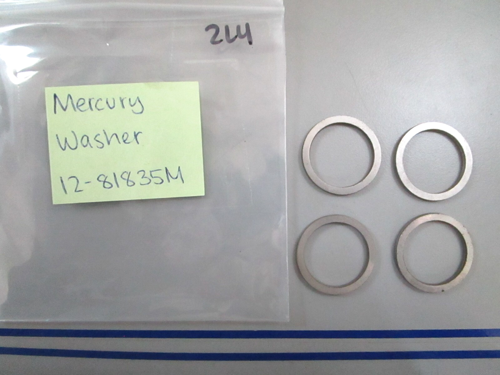*NEW OEM* (LOT OF 4) 0780 Mercury Quicksilver Washer 12-81835M