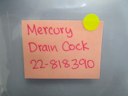 *NEW OEM* 0810 Mercury Quicksilver Drain Cock 22-818390