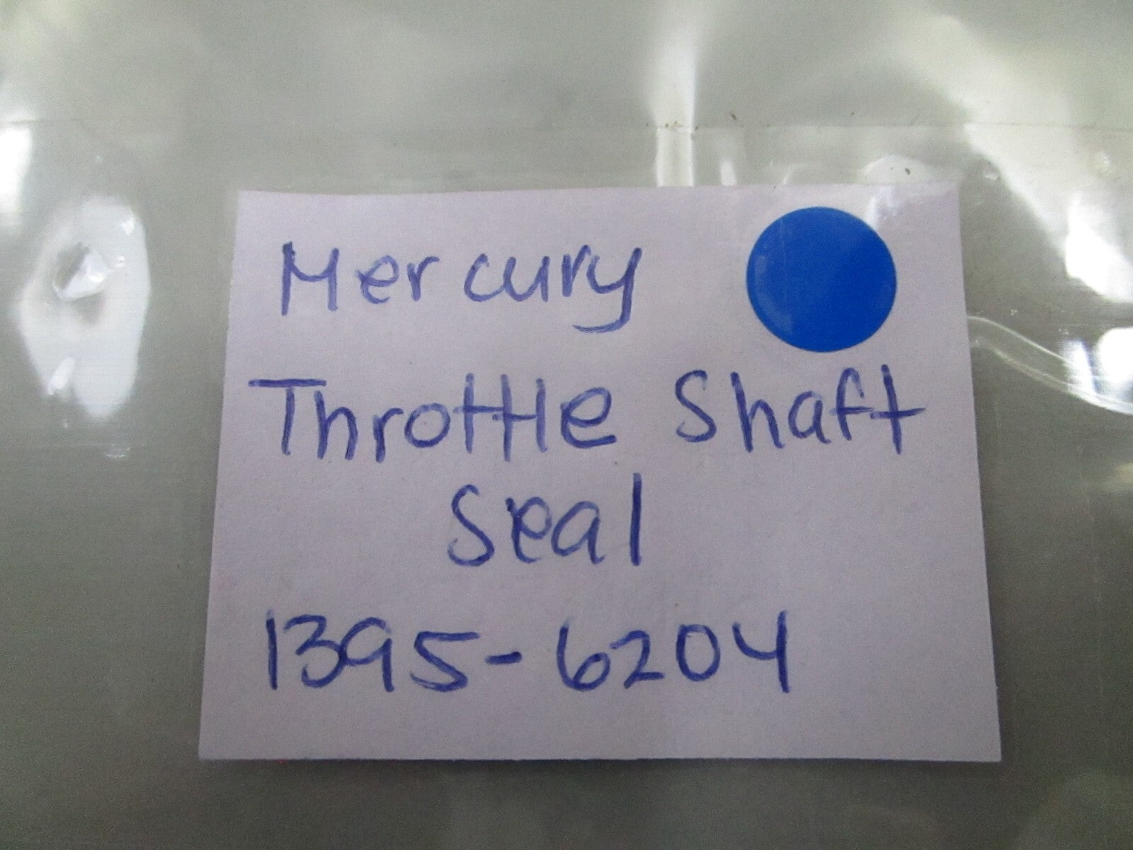 *NEW OEM* 0810 Mercury Quicksilver Throttle Shaft Seal 1395-6204