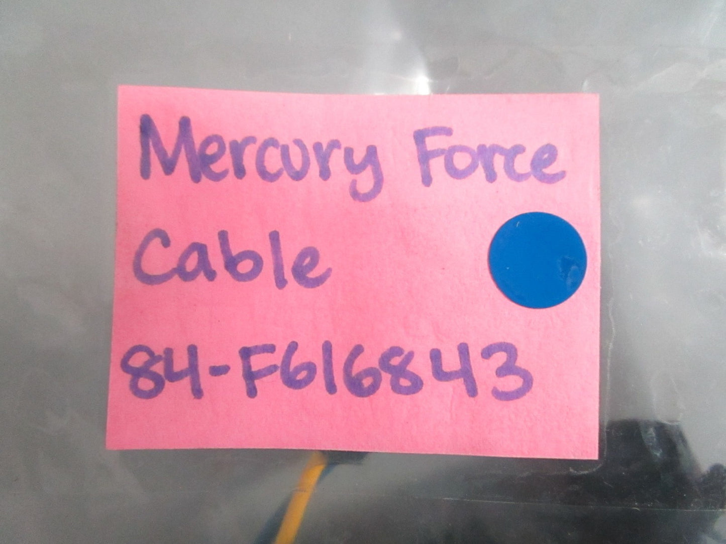 NEW OEM (LOT OF 2) 84-F616843 Mercury Force Cable 0820