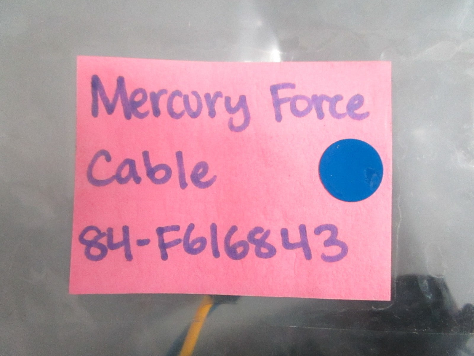 NEW OEM (LOT OF 2) 84-F616843 Mercury Force Cable 0820