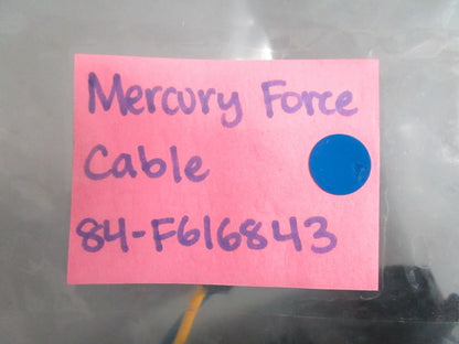 NEW OEM (LOT OF 2) 84-F616843 Mercury Force Cable 0820