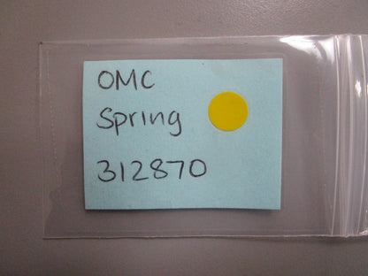 *NEW OEM* (LOT OF 2) 0810 OMC Johnson Evinrude Spring 312870 0312870
