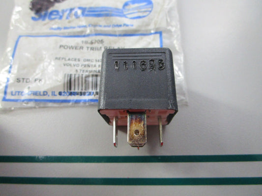 NEW 18-5705 Replaces: 582472 584416 876039 Sierra Power Trim Relay 0810