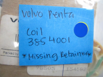 *NEW OEM* 0810 Volvo Penta Coil *Missing Retainer* 3854001