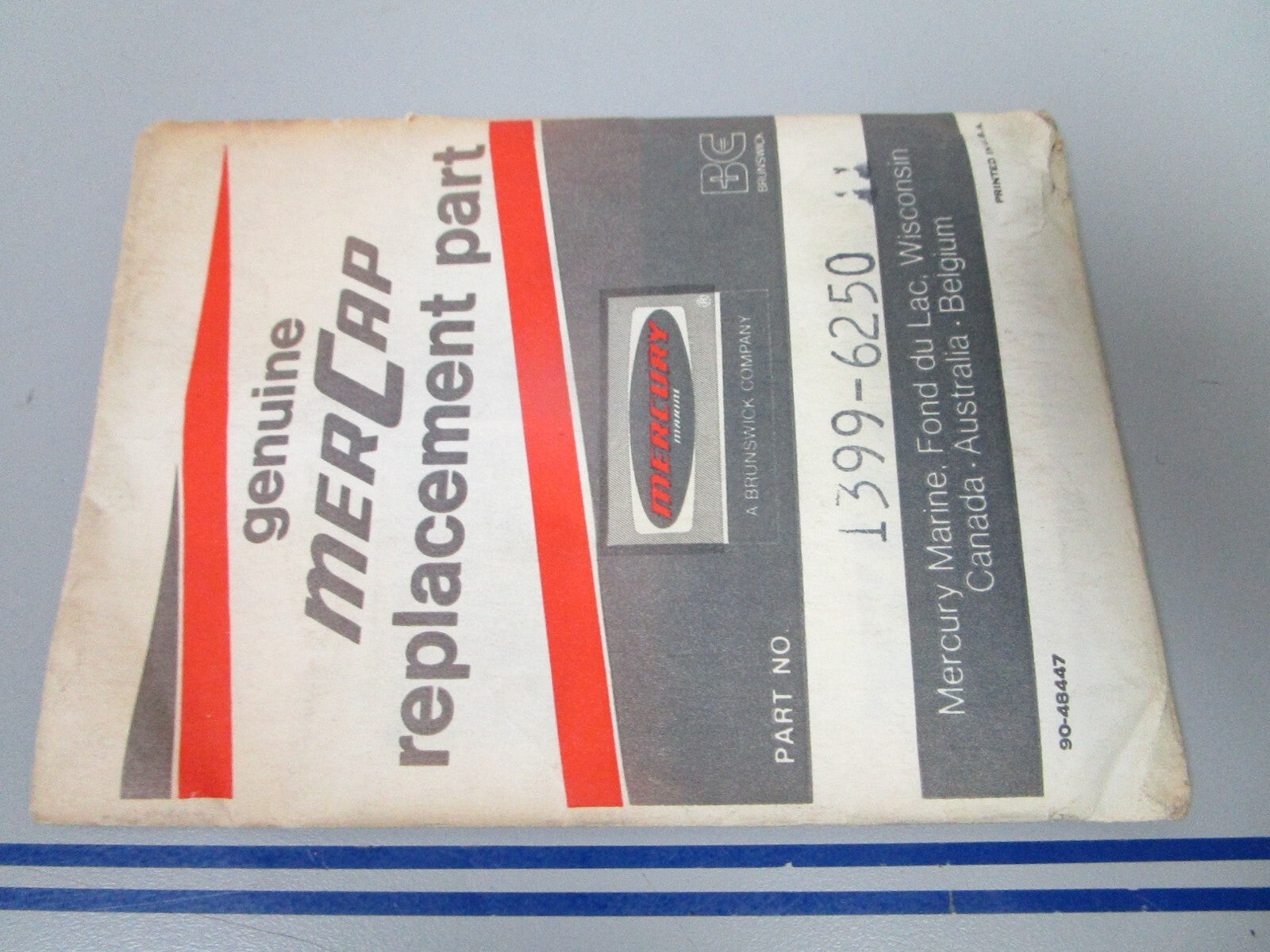 *NEW OEM* 0810 Mercury Quicksilver Carburetor Repair Kit 1399-6250