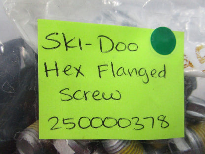 NEW (LOT OF 5) 250000378 Ski-Doo Hex Flanged Screw 0810