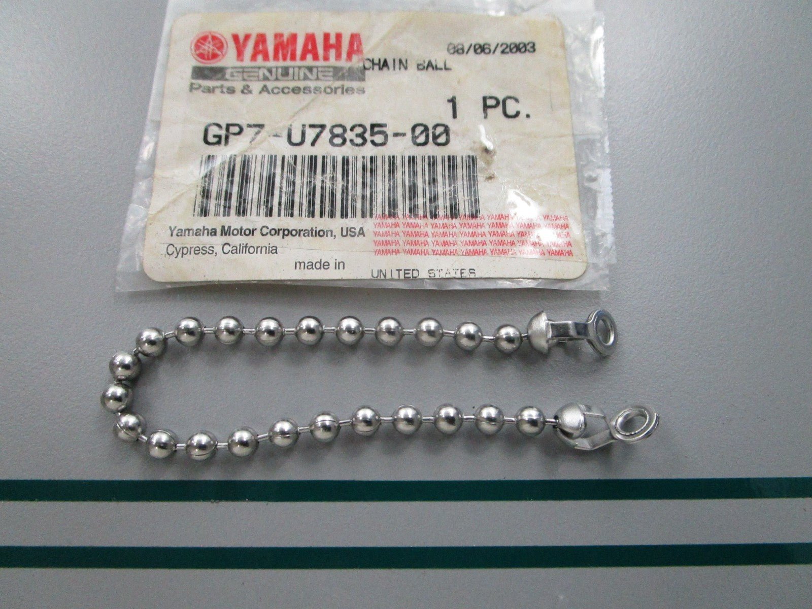 NEW OEM GP7-U7835-00 Yamaha Chain Ball 0810