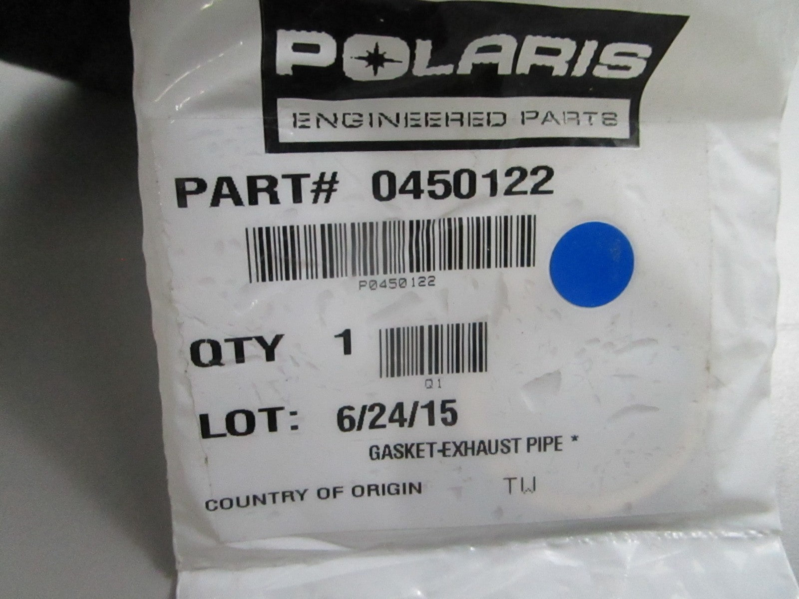 *NEW OEM* 0810 Polaris Exhaust Pipe Gasket 0450122