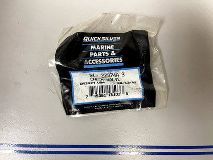 *NEW OEM* 0670 Mercury Quicksilver Check Valve 21-22974A3 21 22974A3