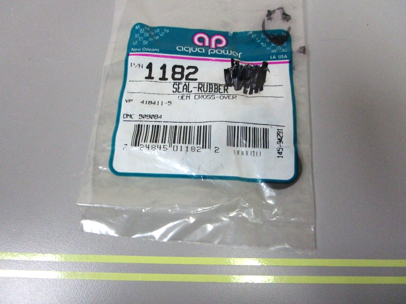 *NEW* (LOT OF 3) 0750 Aqua Power RUBBER SEAL 1182 Repl. Volvo 418411, OMC 509084