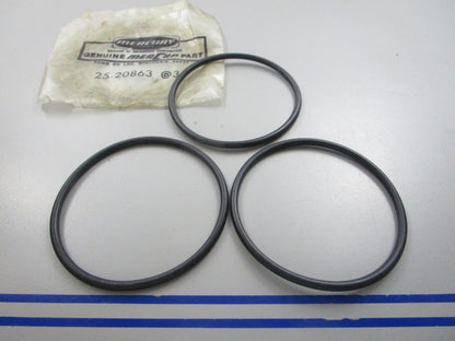 NEW OEM (LOT OF 3) 25-20863 Mercury Quicksilver O-Ring 0810