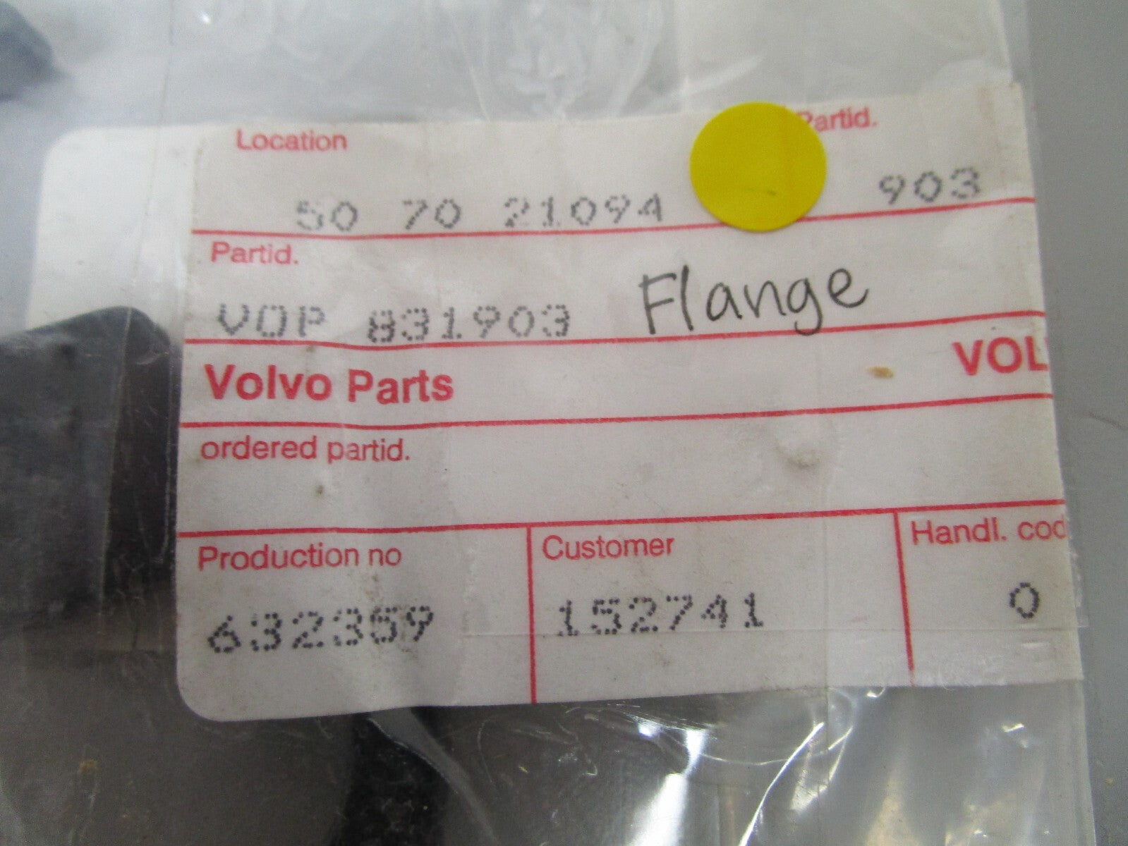 *NEW OEM* 0720 Volvo Penta Flange 831903