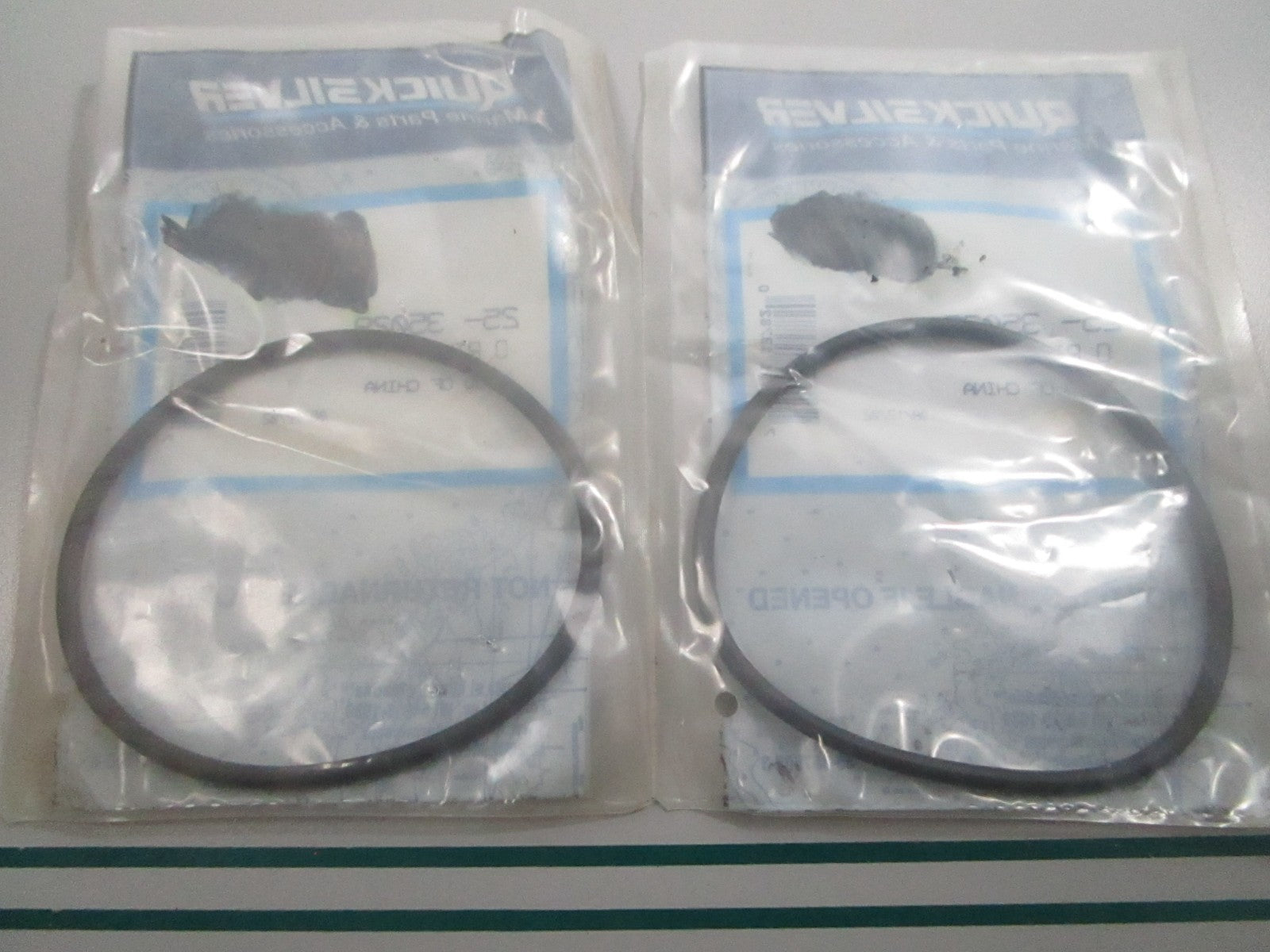 NEW OEM (LOT OF 2) 25-35029 Mercury Quicksilver O-Ring 0810