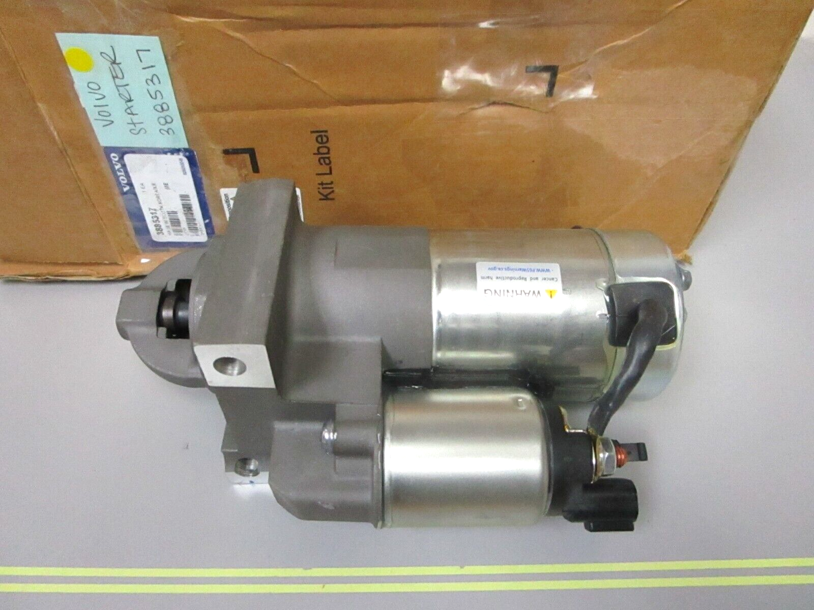 *NEW OEM* 0720 Volvo Penta Starter Motor 3885317