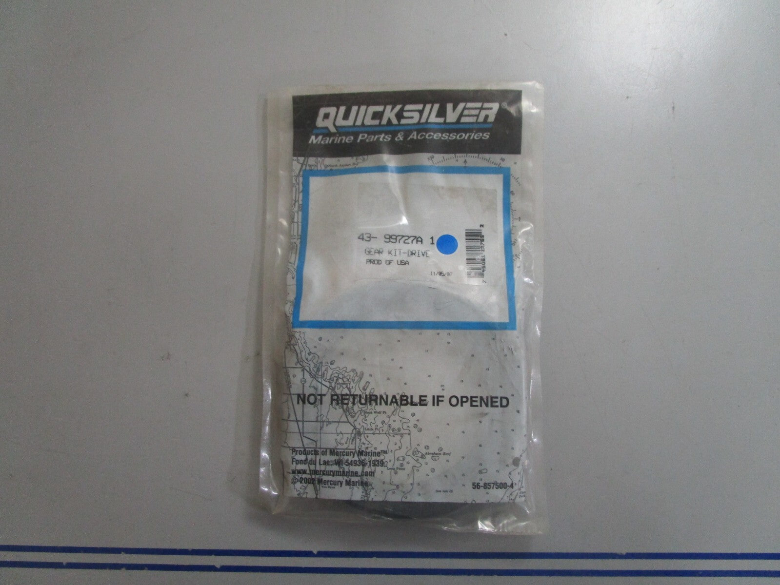 *NEW OEM* 0810 Mercury Quicksilver Drive Gear Kit 43-99727A1