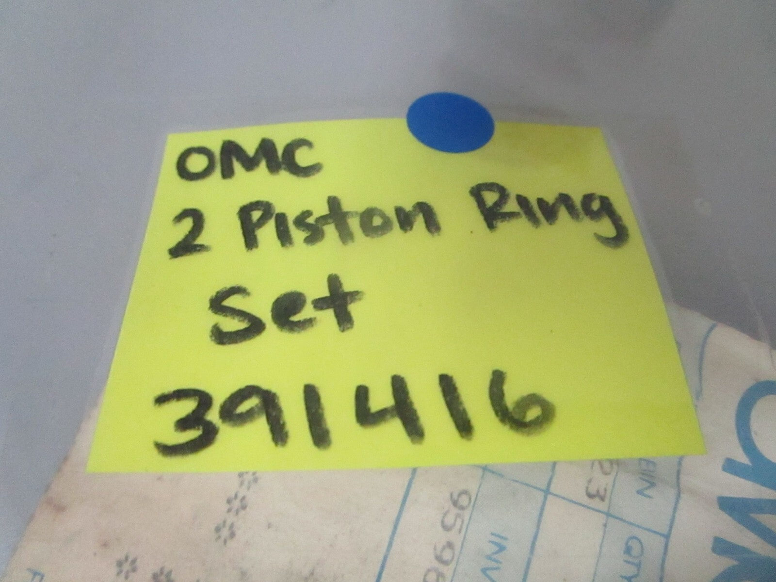 *NEW OEM* 0770 OMC Johnson Evinrude 2 Piston Ring Set 391416 0391416