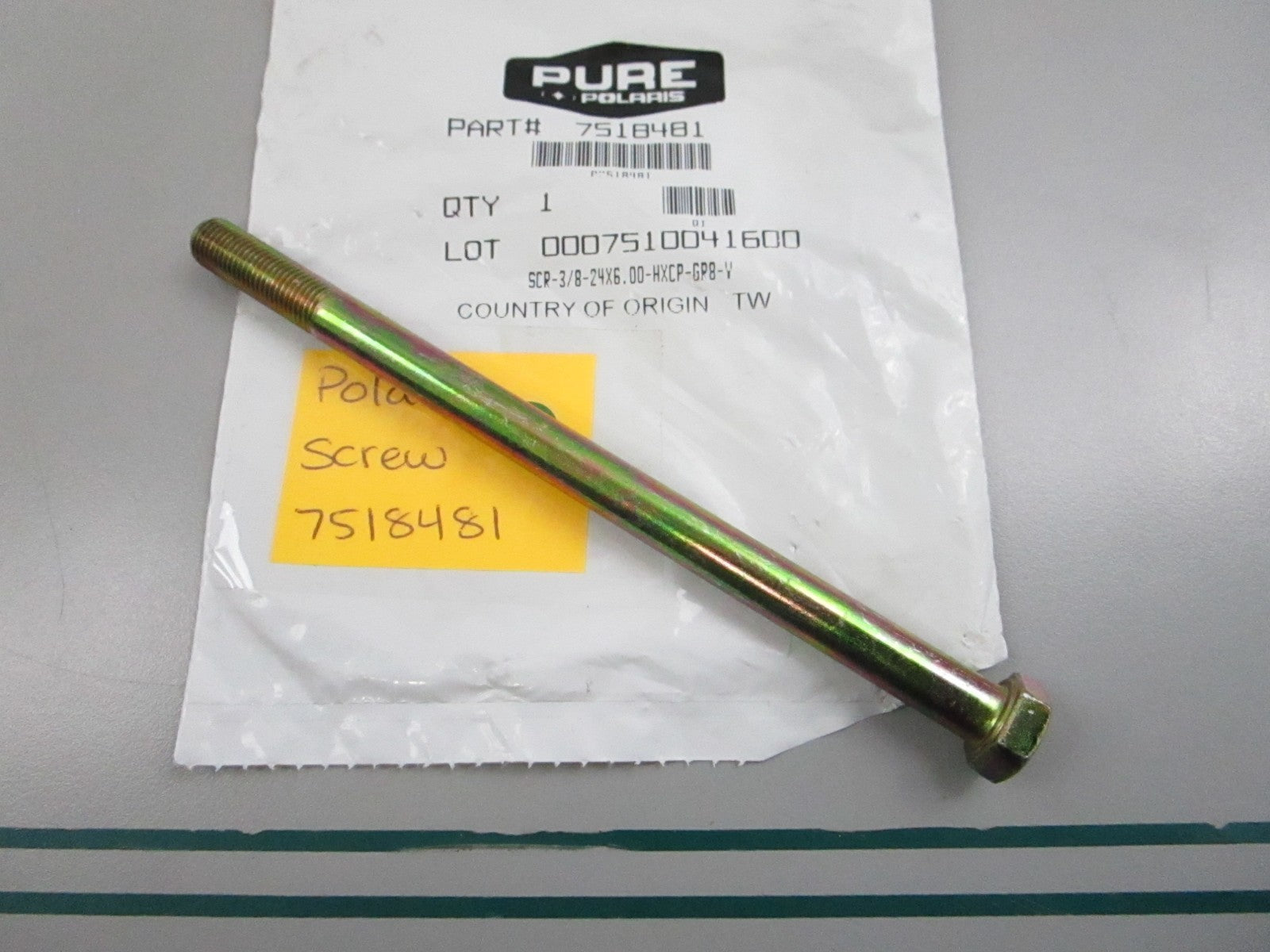 NEW OEM 7518481 Polaris Screw 0810