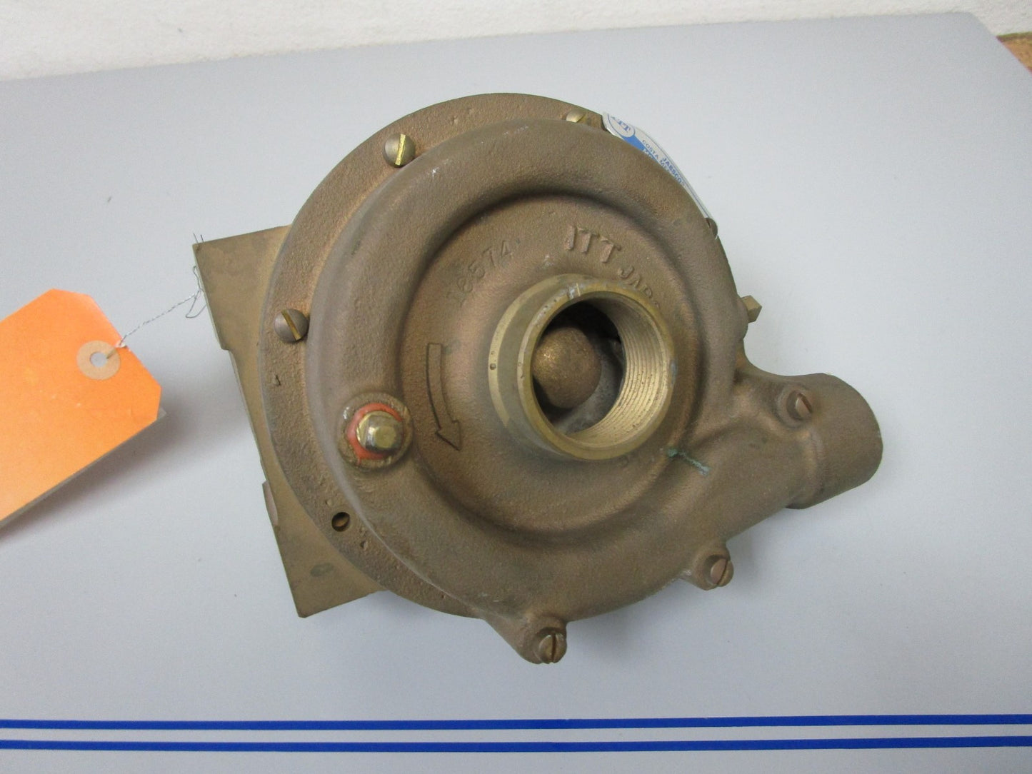 *NEW OEM* 0720 Jabsco 1¼" NPT Bronze Centrifugal Pump Head Assembly 18540-0002