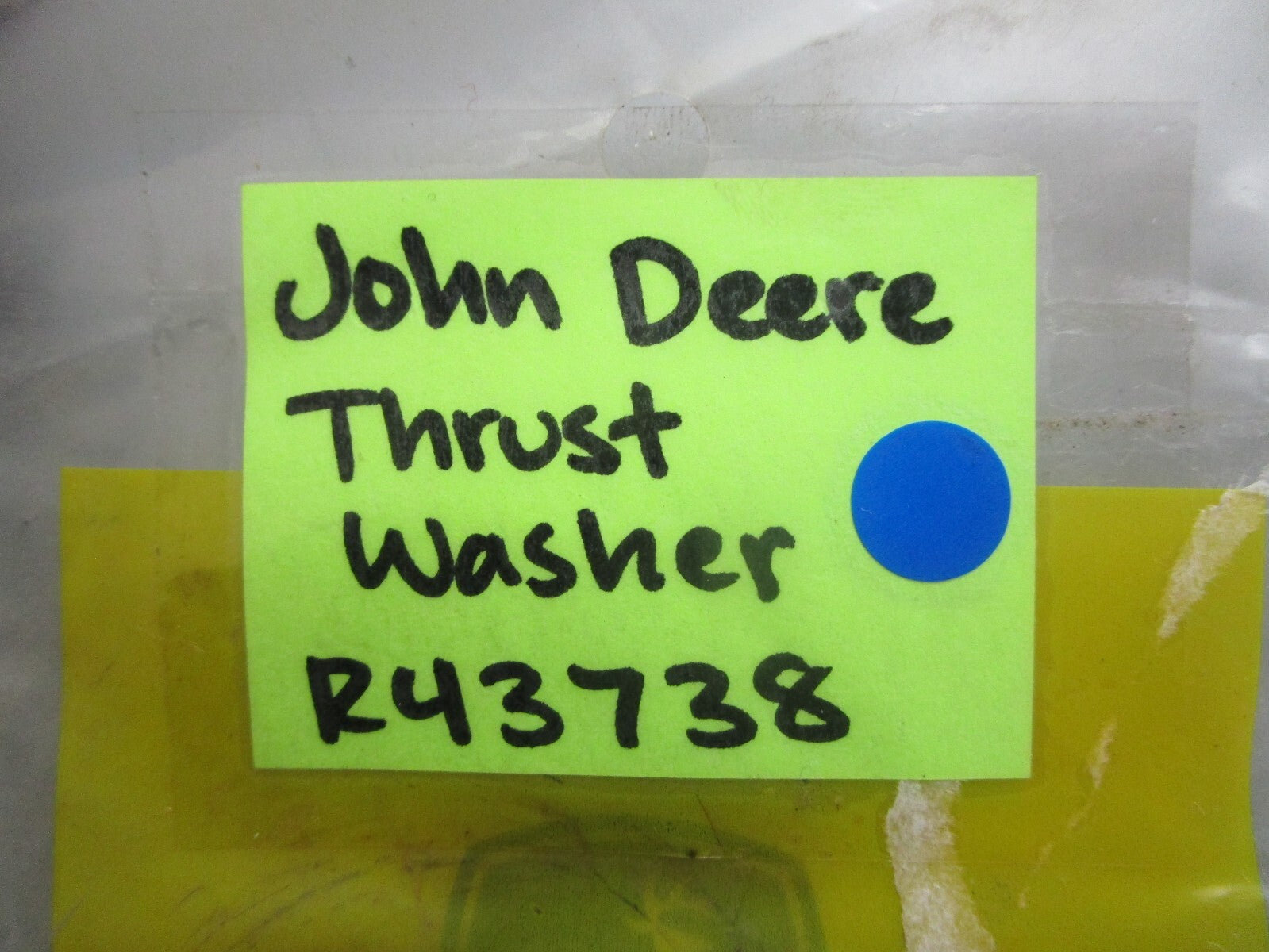 *NEW OEM* 0820 John Deere Thrust Washer R43738