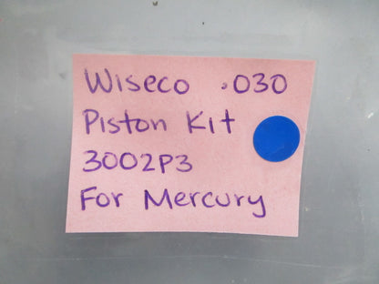*NEW* 0820 Wiseco .030 Piston Kit 3002P3 For Mercury