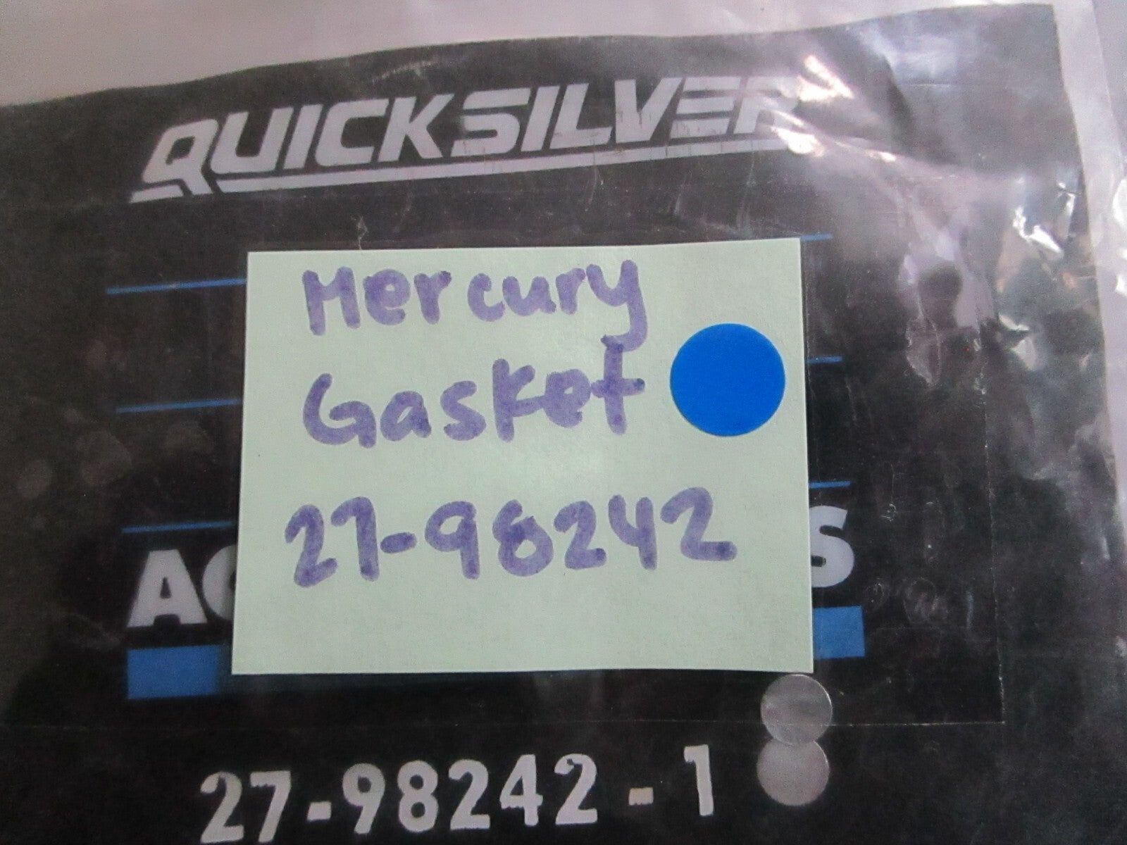 *NEW OEM* (LOT OF 2) 0810 Mercury Quicksilver Gasket 27-98242