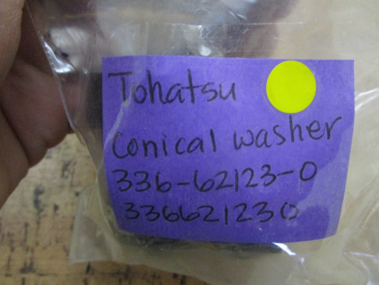 *NEW OEM* 0750 Tohatsu CONICAL WASHER  336-62123-0  366621230