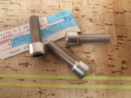 *NEW OEM* (LOT OF 3) 0750 Volvo Penta SCREW 940807