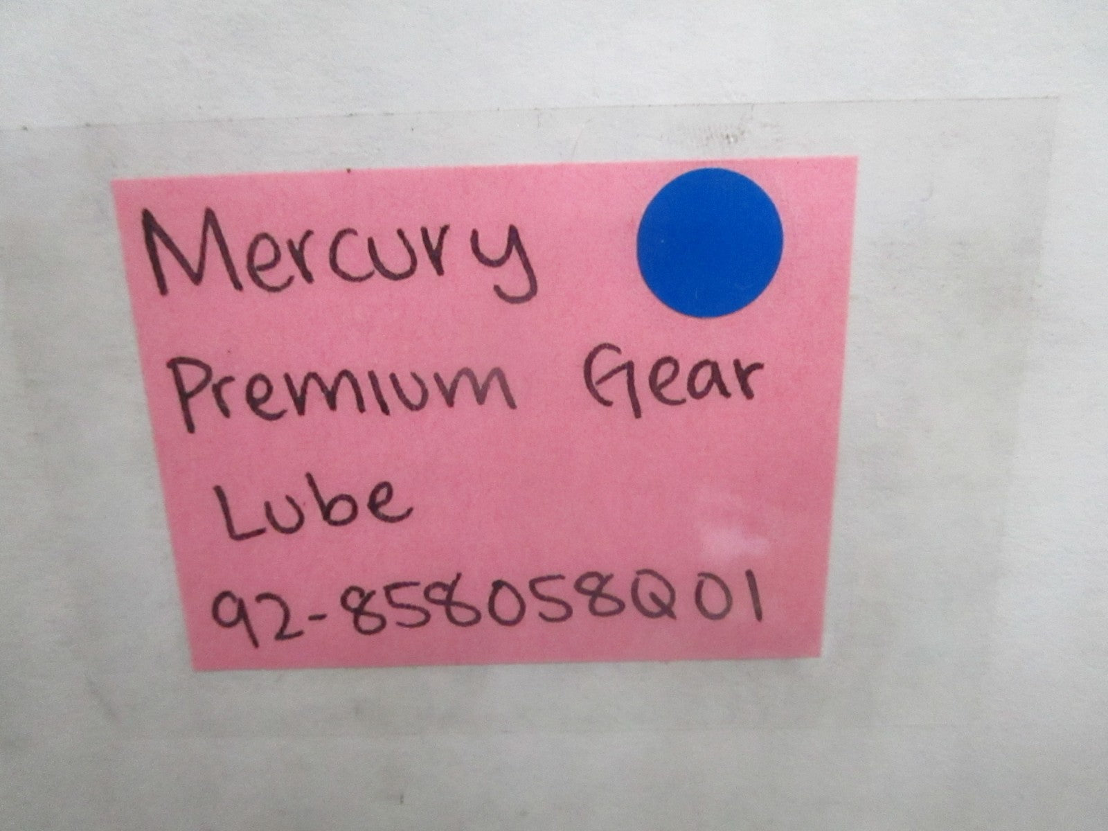 *NEW OEM* 0820 Mercury Quicksilver Premium Gear Lube 92-858058Q01