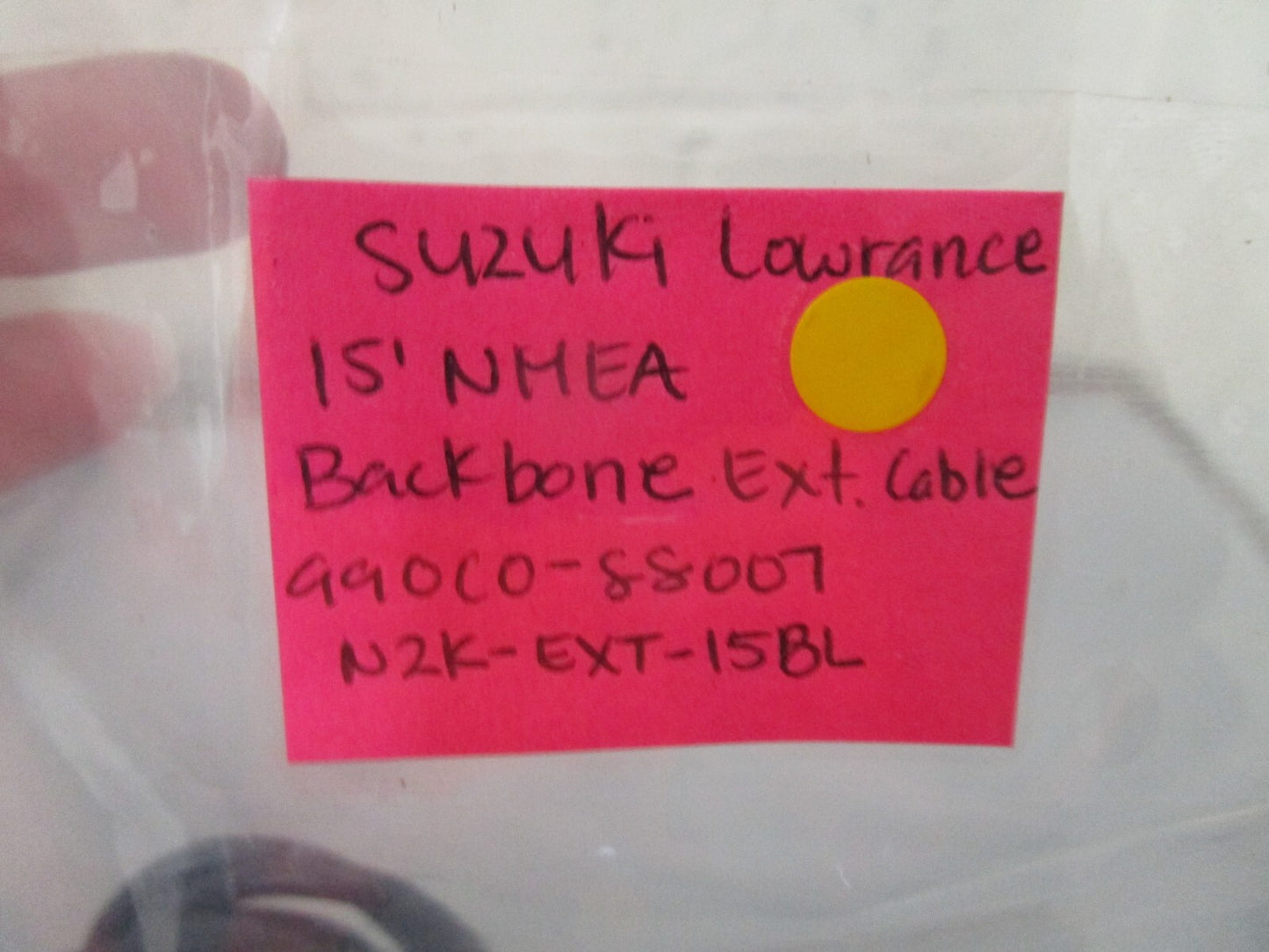 *NEW OEM* 0810 Suzuki Lowrance 15' NMEA Ext. Cable 990C0-88007 N2K-EXT-15BL