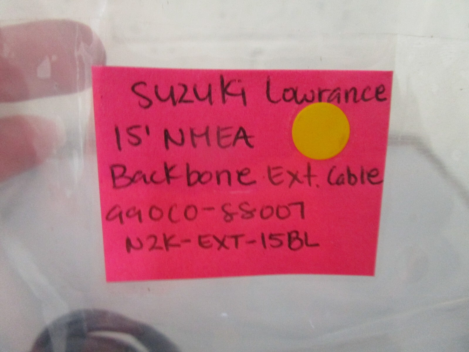 *NEW OEM* 0810 Suzuki Lowrance 15' NMEA Ext. Cable 990C0-88007 N2K-EXT-15BL