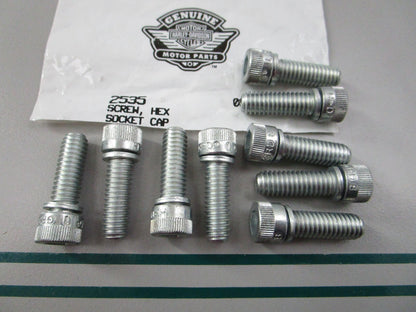 NEW OEM (LOT OF 9) 2535 Harley Davidson Hex Screw 0810
