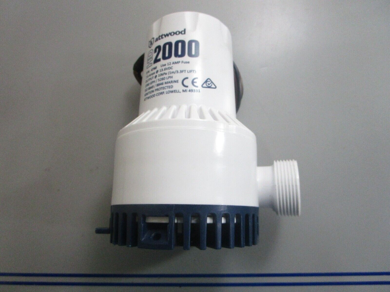*NEW* 0820 Attwood HD2000 Bilge Pump 4760