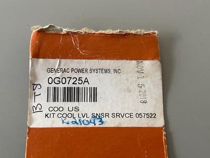 *NEW OEM* 0720 Generac Coolant Level Sensor 0G0725A