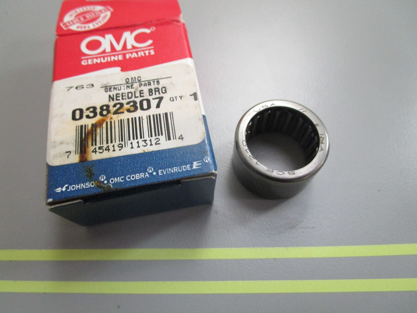 *NEW OEM* 0810 OMC Johnson Evinrude Needle Bearing 382307 0382307